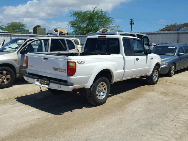 4F4YR16VX1TM25170 - 2001 MAZDA B3000 CAB WHITE photo 4