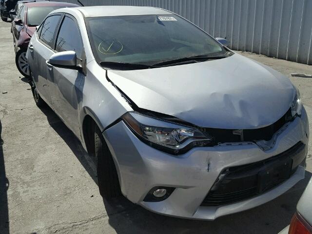 5YFBURHE8GP552301 - 2016 TOYOTA COROLLA L GRAY photo 1