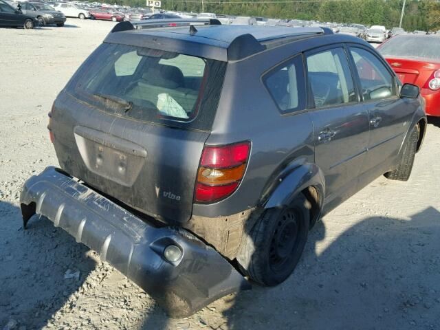 5Y2SL63835Z415918 - 2005 PONTIAC VIBE GRAY photo 4