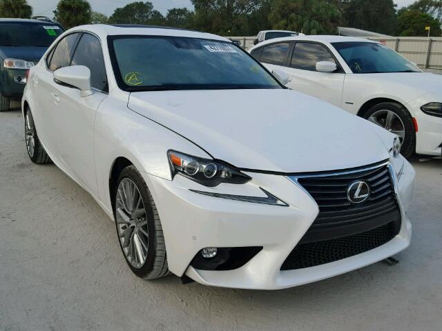 JTHBA1D22G5014727 - 2016 LEXUS IS WHITE photo 1