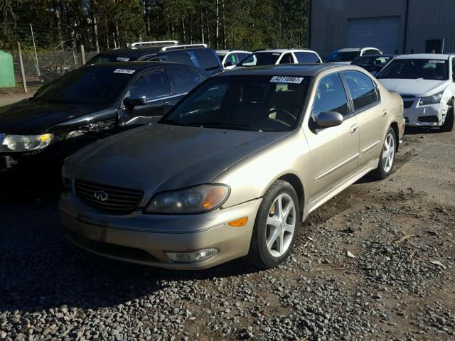 JNKDA31A42T017942 - 2002 INFINITI I35 TAN photo 2