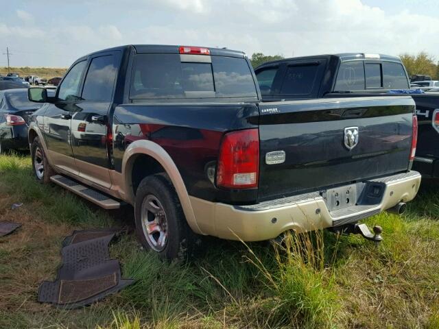 1C6RD6PT7CS123387 - 2012 DODGE RAM 1500 L TWO TONE photo 3