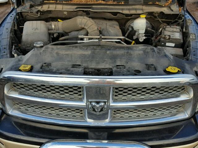 1C6RD6PT7CS123387 - 2012 DODGE RAM 1500 L TWO TONE photo 7