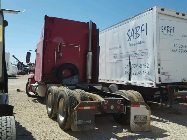 1FUJBBCG83LK31257 - 2003 FREIGHTLINER CONVENTION RED photo 3