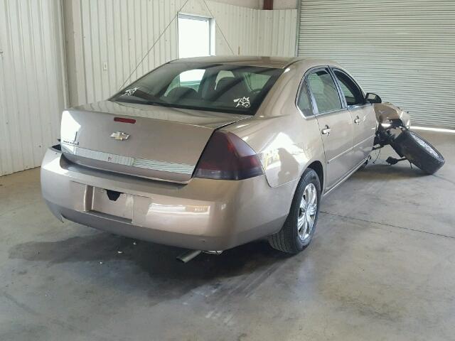 2G1WB58K779168654 - 2007 CHEVROLET IMPALA LS TAN photo 4