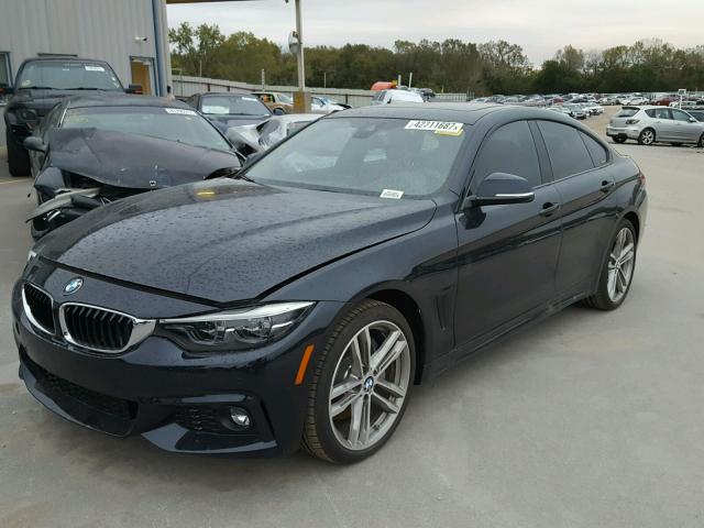 WBA4J7C54JBH13620 - 2018 BMW 440XI BLACK photo 2