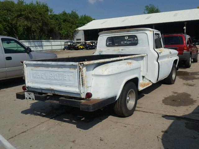 C1545S136872 - 1965 CHEVROLET PICKUP WHITE photo 4