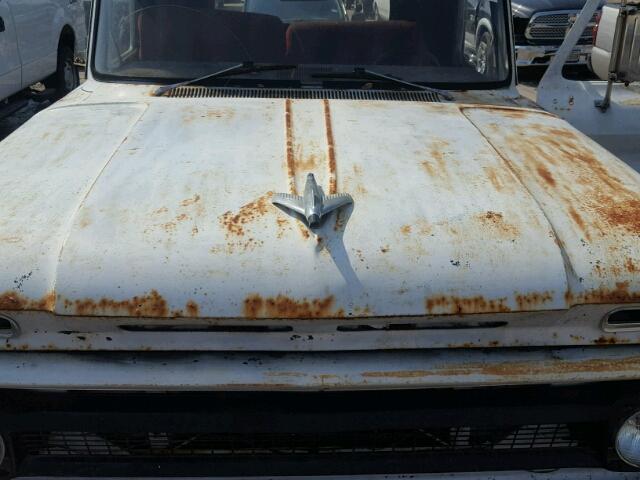 C1545S136872 - 1965 CHEVROLET PICKUP WHITE photo 7