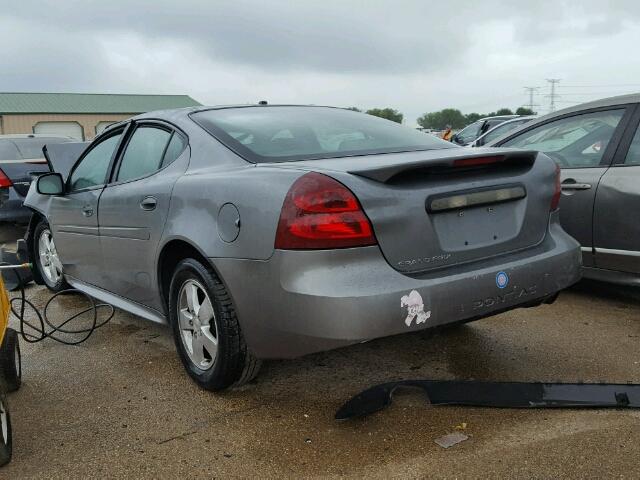 2G2WP552381116701 - 2008 PONTIAC GRAND PRIX ნაცრისფერი ფოტო 3