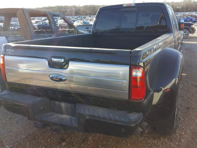 1FT8W3DT8DEB07328 - 2013 FORD F350 BLACK photo 4