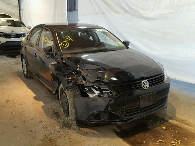 3VW1K7AJ7EM395844 - 2014 VOLKSWAGEN JETTA BASE 黑色 照片 1