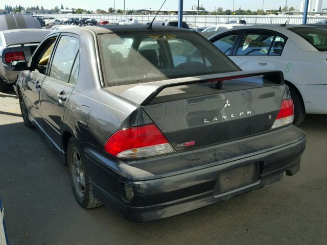 JA3AJ86E43U048387 - 2003 MITSUBISHI LANCER OZ GRAY photo 3