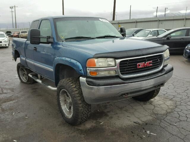 1GTEK19T51Z241777 - 2001 GMC NEW SIERRA BLUE photo 1