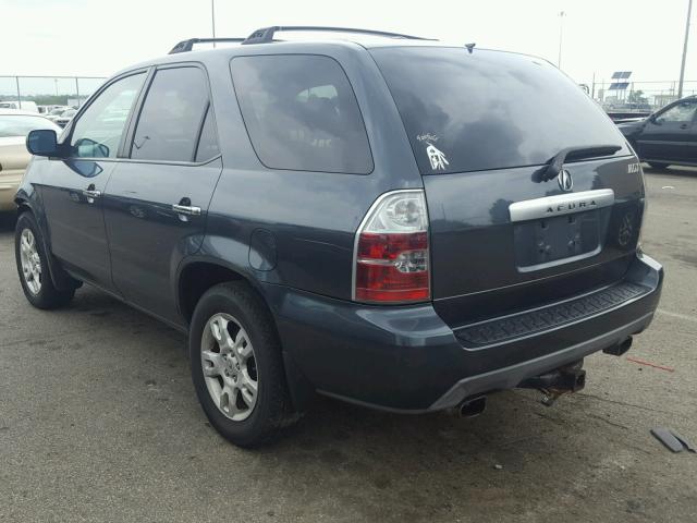 2HNYD18696H550477 - 2006 ACURA MDX TOURIN GRAY photo 3