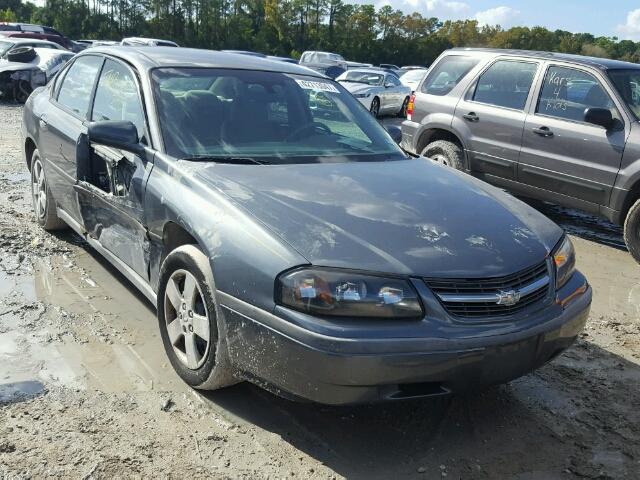 2G1WF52EX59263097 - 2005 CHEVROLET IMPALA GRAY photo 1