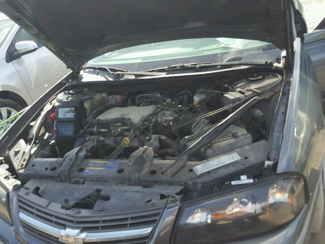 2G1WF52EX59263097 - 2005 CHEVROLET IMPALA GRAY photo 7