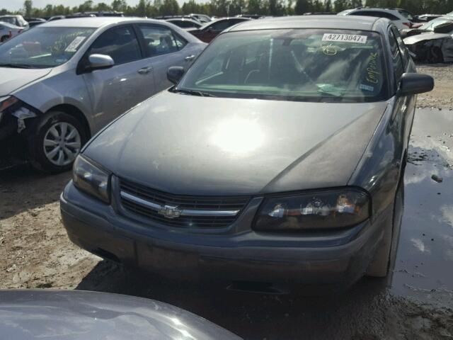 2G1WF52EX59263097 - 2005 CHEVROLET IMPALA GRAY photo 9