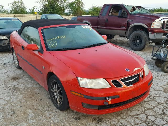 YS3FD79Y056008533 - 2005 SAAB 9-3 ARC RED photo 1