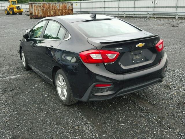 1G1BD5SM4G7315730 - 2016 CHEVROLET CRUZE LT BLACK photo 3