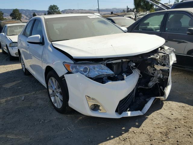 4T4BF1FK2ER367473 - 2014 TOYOTA CAMRY L WHITE photo 1