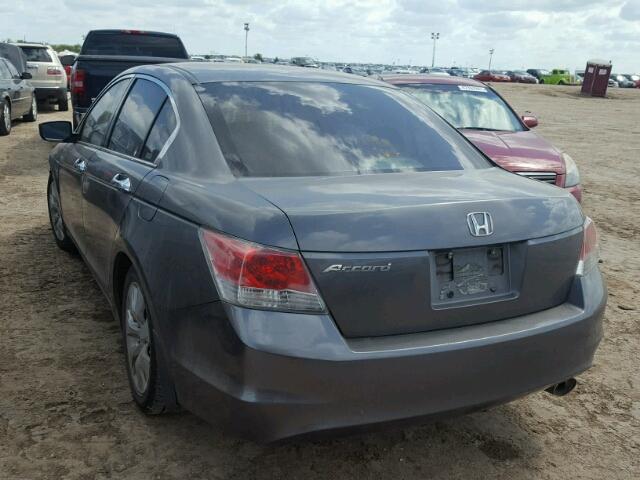 JHMCP267X8C062149 - 2008 HONDA ACCORD EX GRAY photo 3