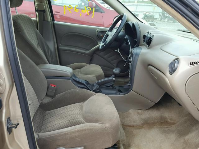 1G2NF52F92C247221 - 2002 PONTIAC GRAND AM S Qızıl foto 5