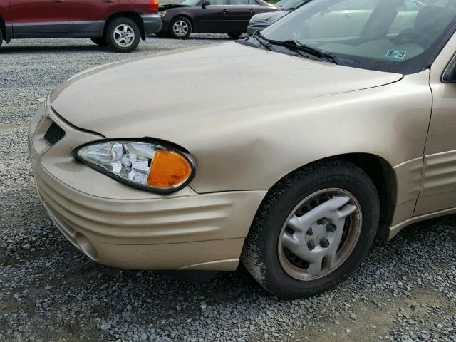 1G2NF52F92C247221 - 2002 PONTIAC GRAND AM S Qızıl foto 9