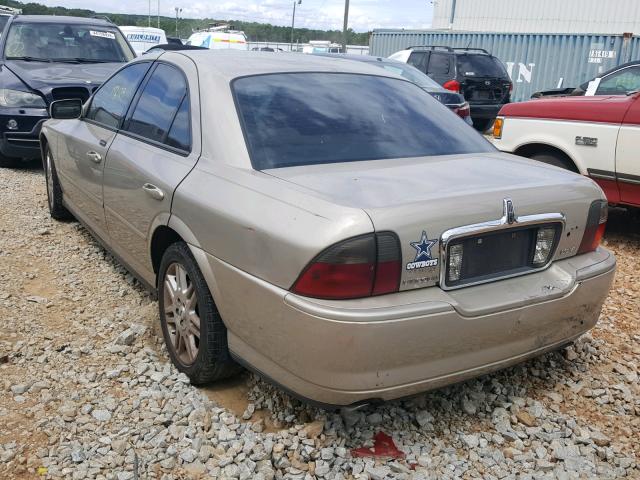 1LNHM87A45Y651835 - 2005 LINCOLN LS 金色 照片 3