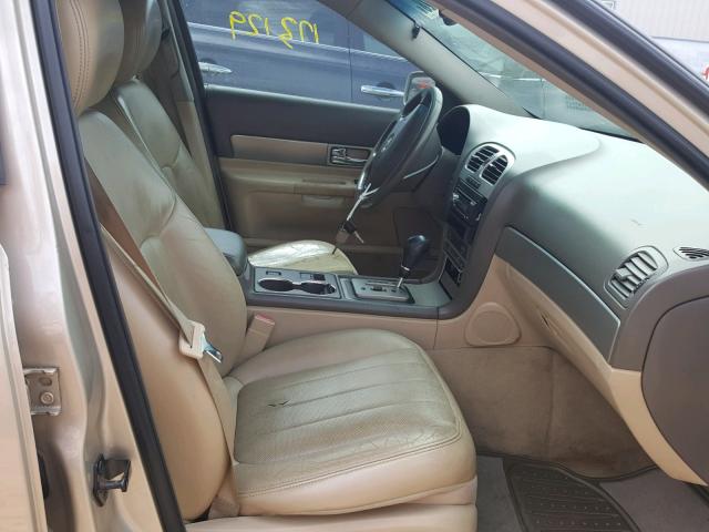 1LNHM87A45Y651835 - 2005 LINCOLN LS 金色 照片 5