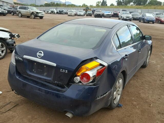 1N4AL21E98C248510 - 2008 NISSAN ALTIMA 2.5 BLUE photo 4