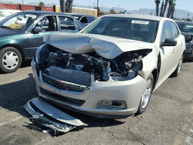 1G11A5SL6FF212826 - 2015 CHEVROLET MALIBU LS GOLD photo 2