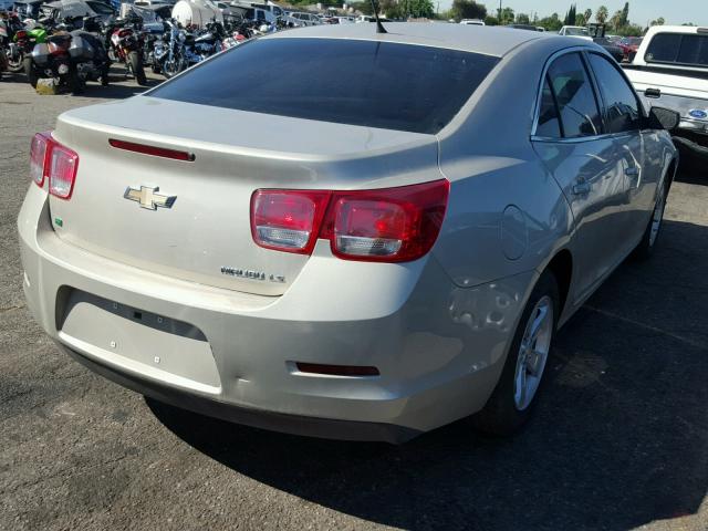 1G11A5SL6FF212826 - 2015 CHEVROLET MALIBU LS 金色 照片 4
