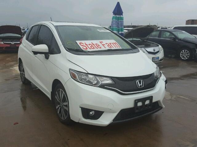 JHMGK5H75HS000341 - 2017 HONDA FIT WHITE photo 1