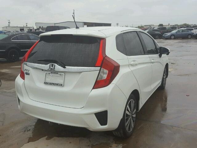 JHMGK5H75HS000341 - 2017 HONDA FIT WHITE photo 4