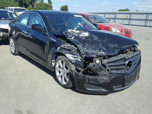 1G6AA5RA7D0176580 - 2013 CADILLAC ATS BLACK photo 1