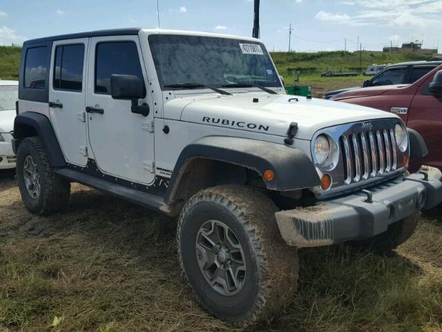 1J4BA6H10AL132854 - 2010 JEEP WRANGLER U WHITE photo 1