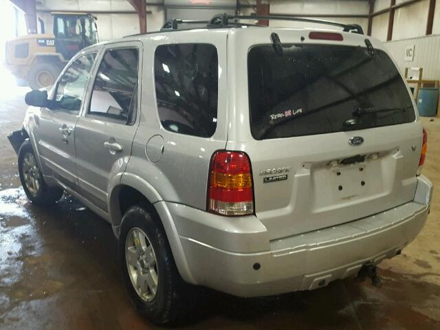 1FMCU94137KA60616 - 2007 FORD ESCAPE LIM SILVER photo 3