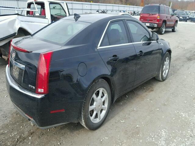 1G6DF577X90148740 - 2009 CADILLAC CTS BLACK photo 4