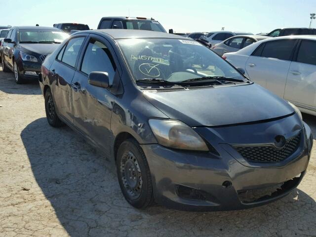 JTDBT903391323433 - 2009 TOYOTA YARIS GRAY photo 1