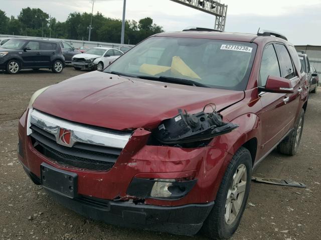 5GZER23D39J111315 - 2009 SATURN OUTLOOK XR წითელი ფოტო 2