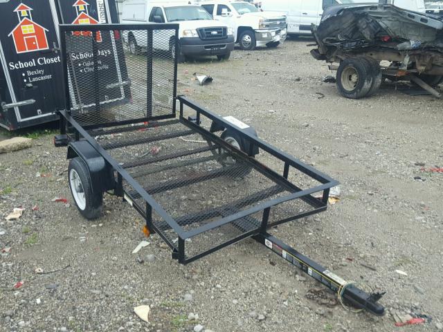 4YMUL07109G030995 - 2009 UTILITY TRAILER BLACK photo 1