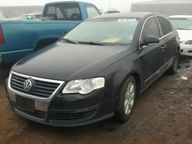 WVWEK93C96P035937 - 2006 VOLKSWAGEN PASSAT BLACK photo 2