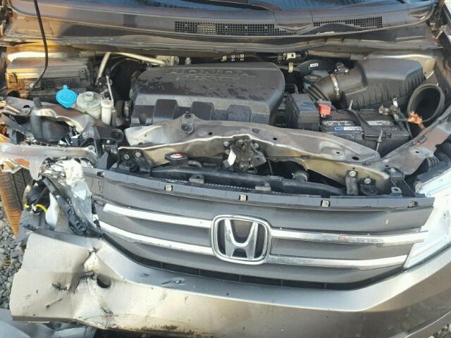 5FNRL5H63DB057157 - 2013 HONDA ODYSSEY TAN photo 7