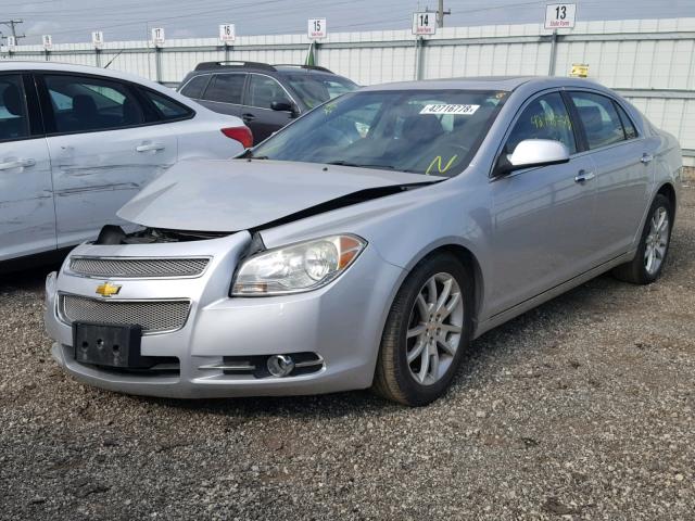 1G1ZE5EU9CF126546 - 2012 CHEVROLET MALIBU LTZ 灰色 照片 2