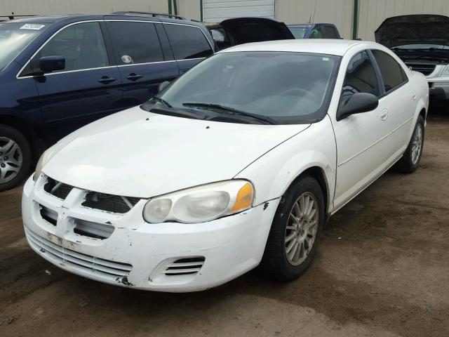 1C3EL46J85N585915 - 2005 CHRYSLER SEBRING WHITE photo 2