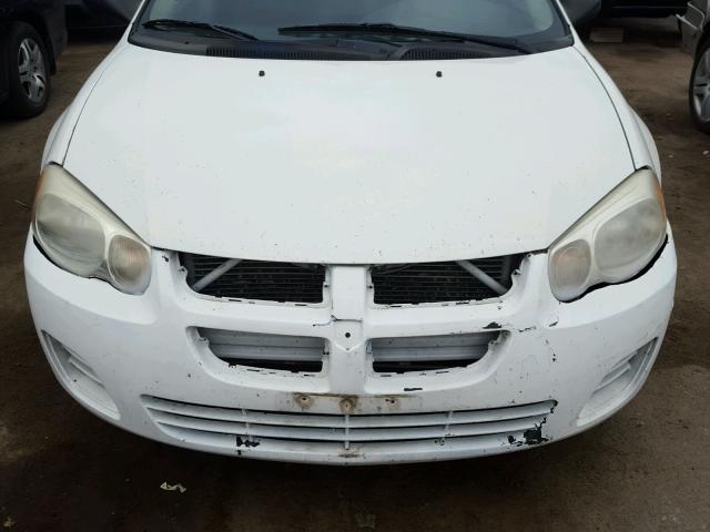 1C3EL46J85N585915 - 2005 CHRYSLER SEBRING WHITE photo 9