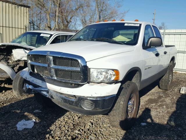 3D7LU38C13G772594 - 2003 DODGE RAM 3500 S WHITE photo 2