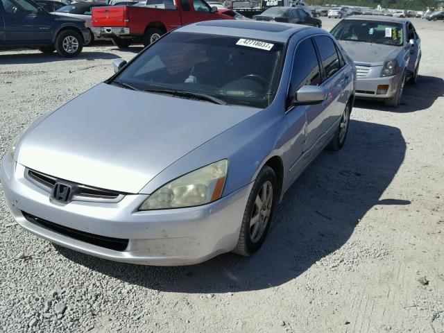 1HGCM66555A032789 - 2005 HONDA ACCORD SILVER photo 2