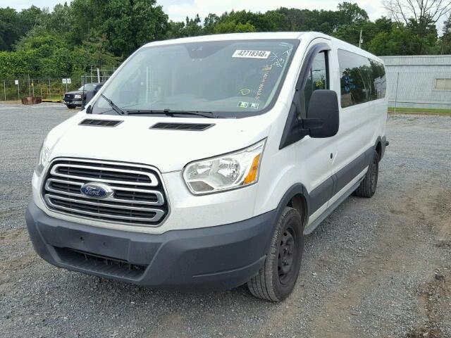 1FBZX2ZM3FKA37419 - 2015 FORD TRANSIT T- WHITE photo 2