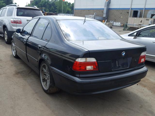 WBADN53441GC96731 - 2001 BMW 540 I BLACK photo 3